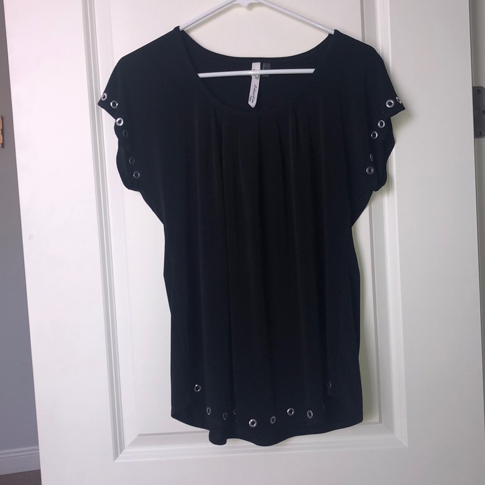 NY Collection Petite black shirt